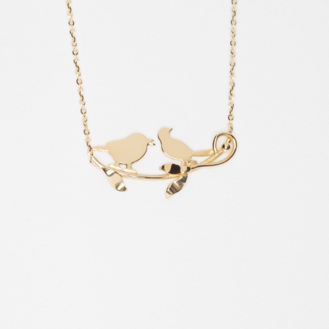 Collana con uccellini