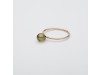 Anello donna con sfera colorata di Zircone, Anello Babol piccolo verde  | Nicolini Gioielli Shop