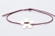 Bracciale minimal con fiore