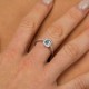 Acquamarina ring