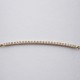 Bracciale tennis in oro giallo