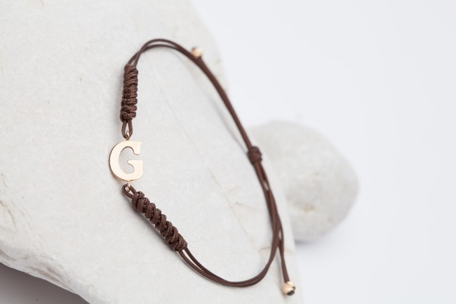 Bracelet letter G