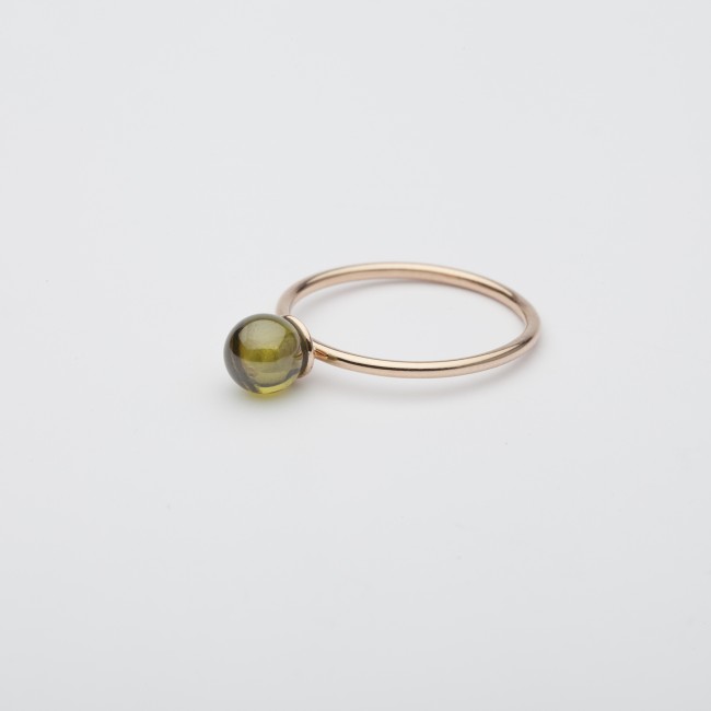 Small Babol ring green