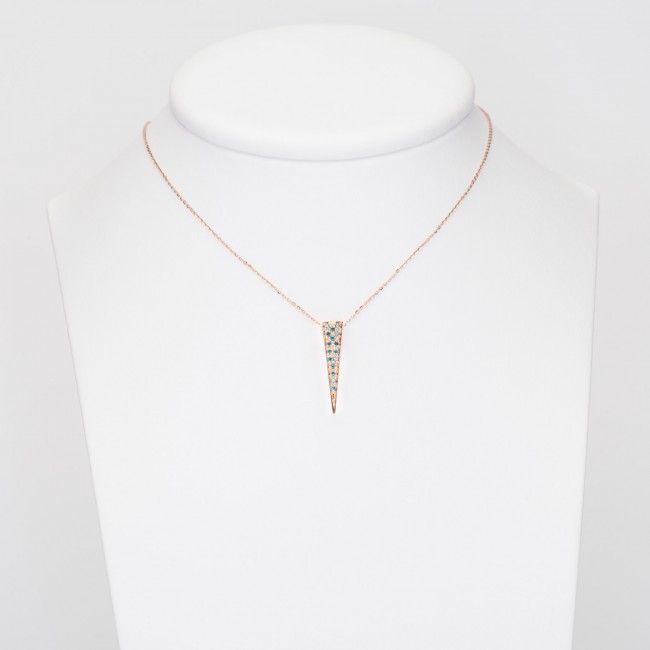 Blue diamonds charm