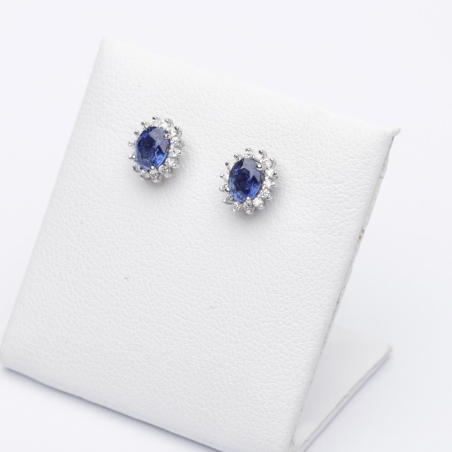 Sapphires earrings