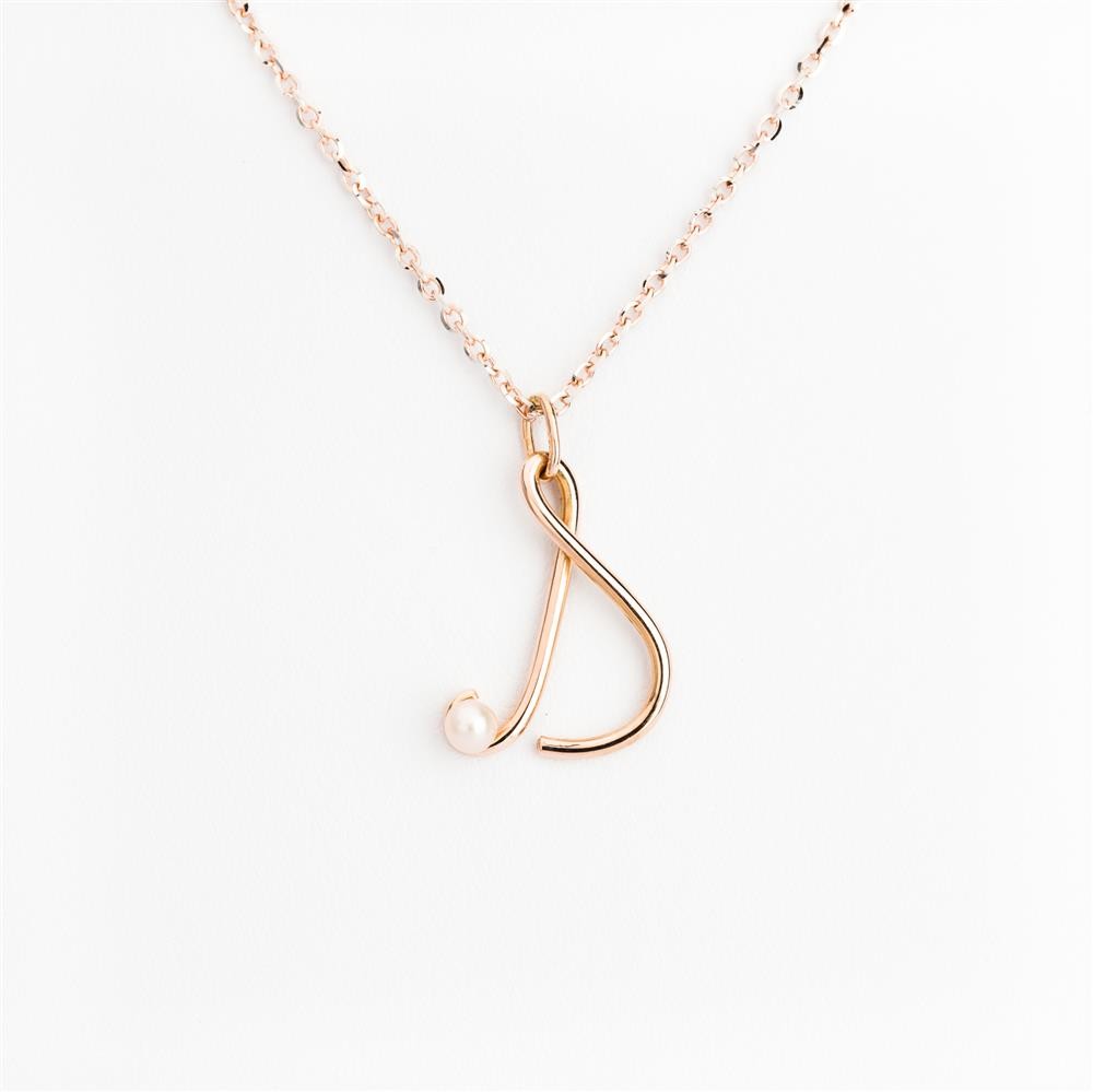 D charm necklace sale