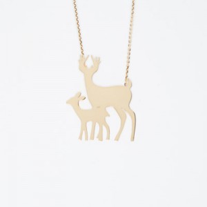 Doe and deer