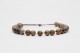 Brown agate bracelet