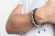 Brown agate bracelet