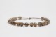 Moss beige agate bracelet