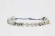 Moss white agate bracelet