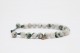 Moss white agate bracelet