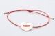 Minimal bracelet with heart