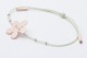 Minimal flower bracelet