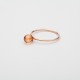 Small Babol ring champagne