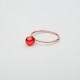 Small Babol ring red