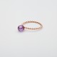 Small Babol ring violet