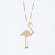 Flamingo charm