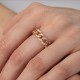 Groumette ring rose gold