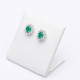 Emerald earrings