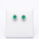 Emerald earrings